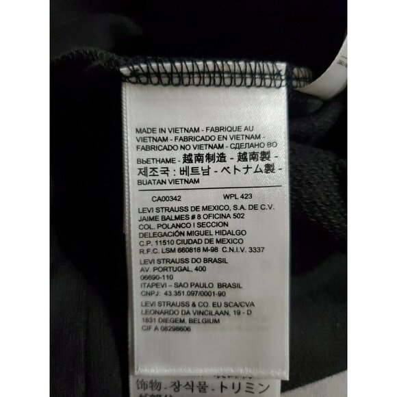 Levis Reese Fringe Crew Neck Sweatshirt Plus Size - Picture 6 of 6